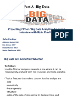 Part A:Big Data: Presenting PPT On "Big Data Analytics: An Expert Interview With Bipin Chadha"