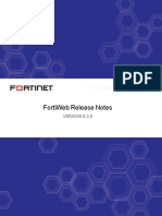 Fortiweb v6.3.6 Release Notes