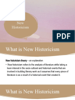 New Historicsm