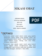 Intoksikasi Obat. Klmpok 1