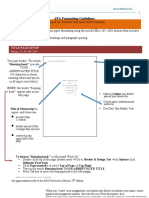 APA Formatting Guidelines: Title Page Setup