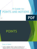 A Mun Guide To Points and Motions