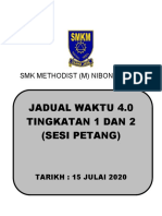 Cover Jadual Waktu