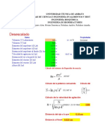 Desescalado de Biorreactores 100L