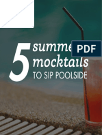 Summer Mocktails: To Sip Poolside