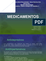 Medicamentos Mas Utilizados en La Odontología PDF