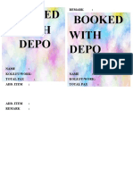 Booked With Depo Booked With Depo: Remark