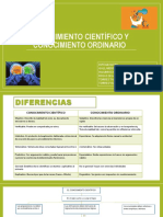 Conocimiento Científico y Conocimiento Ordinario PDF