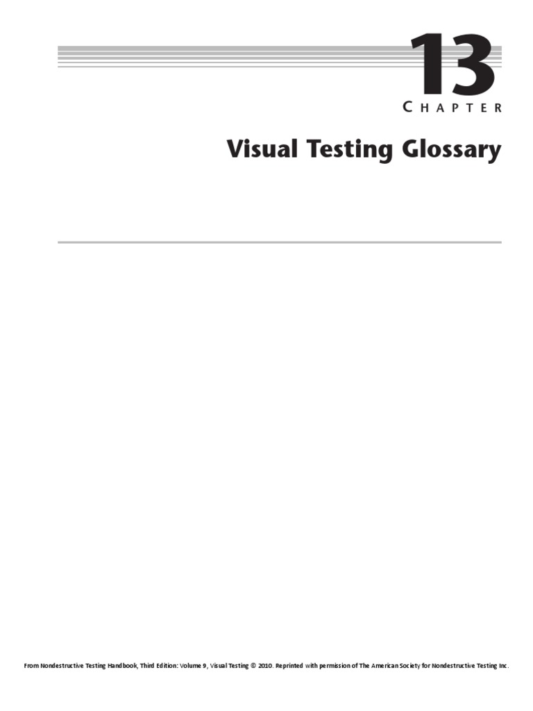 Glossary Online Visual Testing PDF Optics Color