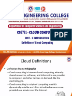 2 - Cloud Definitions