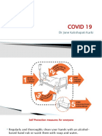 COVID 19 and Isolation Measures