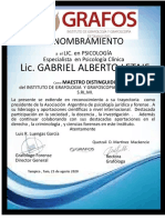 Nombramiento PPT Lic GABRIEL ALBERTO LETAIF