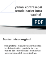 12 Barier Intra Vagina