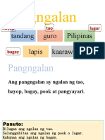 Aralin 1.1 - Pangngalan