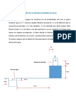 Dimensionamiento de Sistema de Bombeo