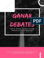Guia de Debate para Universitarios UZ PDF