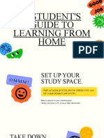 A Student's Guide To Learning From Home