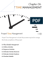 Chapter 06 - Project Time Management