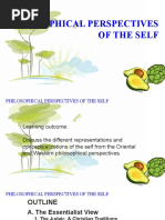 Philosophical Perspectives of The Self