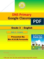 DNS Primary: Google Classroom