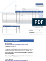 Expense Report: Project Name: From: Purpose: To