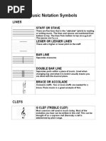 Music Notation Symbols Ebook1