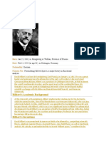 David Hilbert: Hilbert's Academic Background