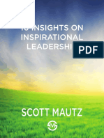 10 Insights On Inspirational Leadership: Scott Mautz