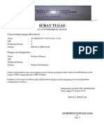 Surat Tugas Upload Usbn PDF