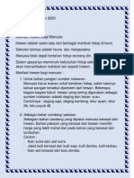 Senin, 7 September 2020 - Tema 2.4 - B. Indo - Manfaat Hewan PDF