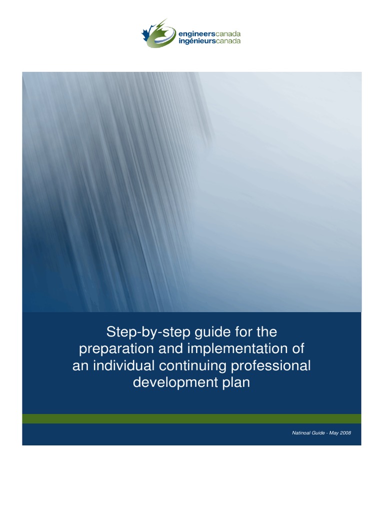 Individual CPD Plan Guide for Engineers | PDF | Competence (Human ...