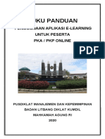 Panduan PKA - PKP Online Elearning