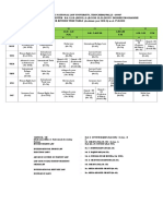 Session Days / Timings Section