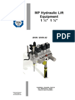 MP Hydraulic Lift Equipment 1 " 1 ": Bvin / Bvin A3