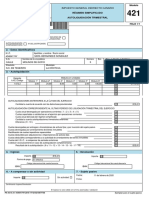 Modelo 421 PDF