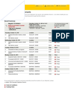 Track DHL Express Shipments: Result Summary