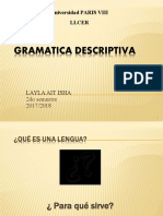 Gramatica Descriptiva