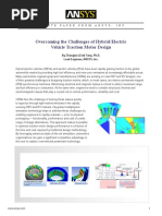 Overcoming The Challenges of Hybrid/Electric Vehicle Traction Motor Design