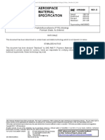 Aerospace Material Specification: Polytetrafluoroethylene (PTFE) Moldings Premium Grade, As Sintered