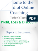 Profit & Loss Online Coaching