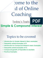 SI & CI Online Coaching