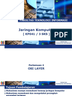 Jarkom - Materi 4 - Osi Layer PDF