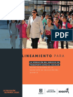 08 Lineamientos para La Operación de Servicio de Transporte PDF