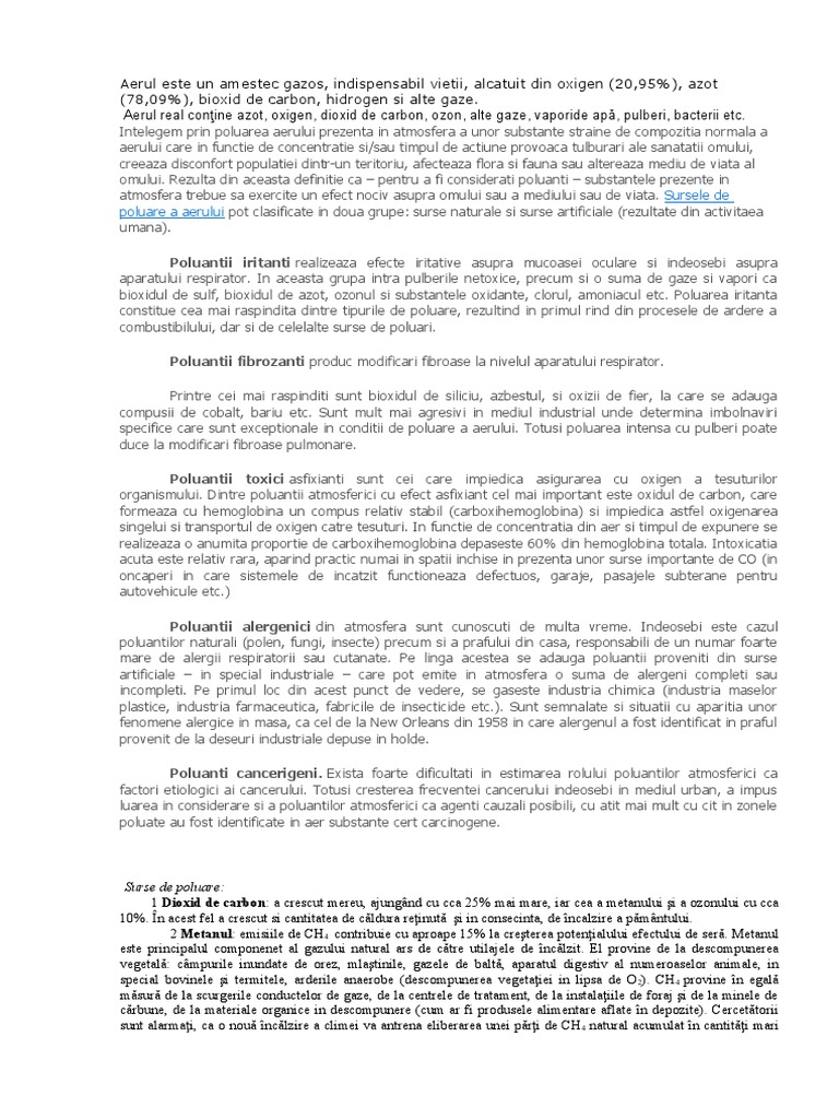 Aer (Chimie) | PDF