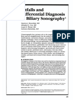 Pitfalls and Differential Diagnosis in Biliary Sonography1: Stantonj. Rosenthal, MD