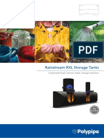 Rainstream RXL Storage Tanks: Engineered High Volume Water Storage Solutions