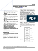 LCD Bias Supply With Integrated Level Shifters: Features