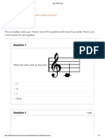 Music Note Quiz Review