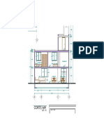 Casa Habitacion 10.5 X 12 M-Modelo Corte AA