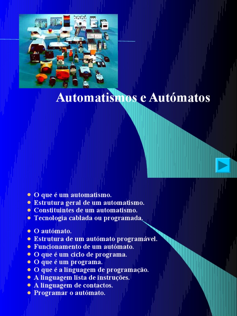 Introdução aos Automatismos e Autómatos | PDF